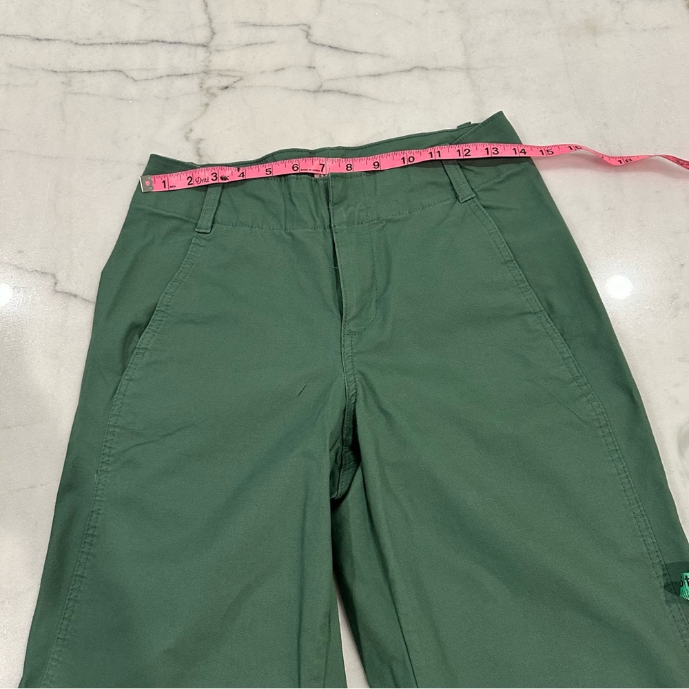 Wide Leg Green Chinos Pants 2 A New Day stretch - Picture 8 of 8